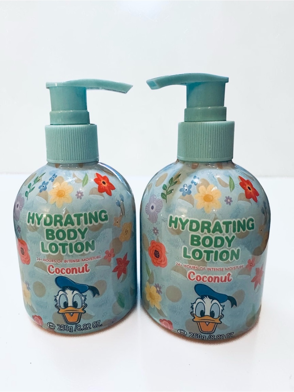 Donald Duck Coconut Hydrating Body Lotion Set of 2